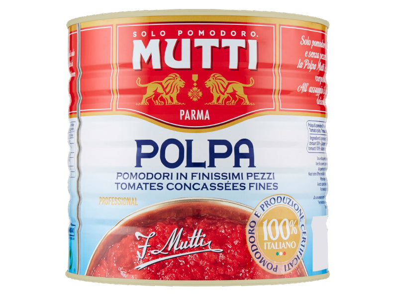 Polpa Pomod.Mutti Latta 2500gr