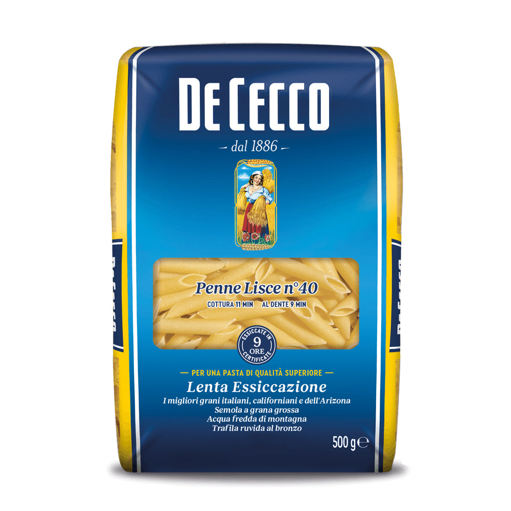 De Cecco 40 Penne Lisce 500g