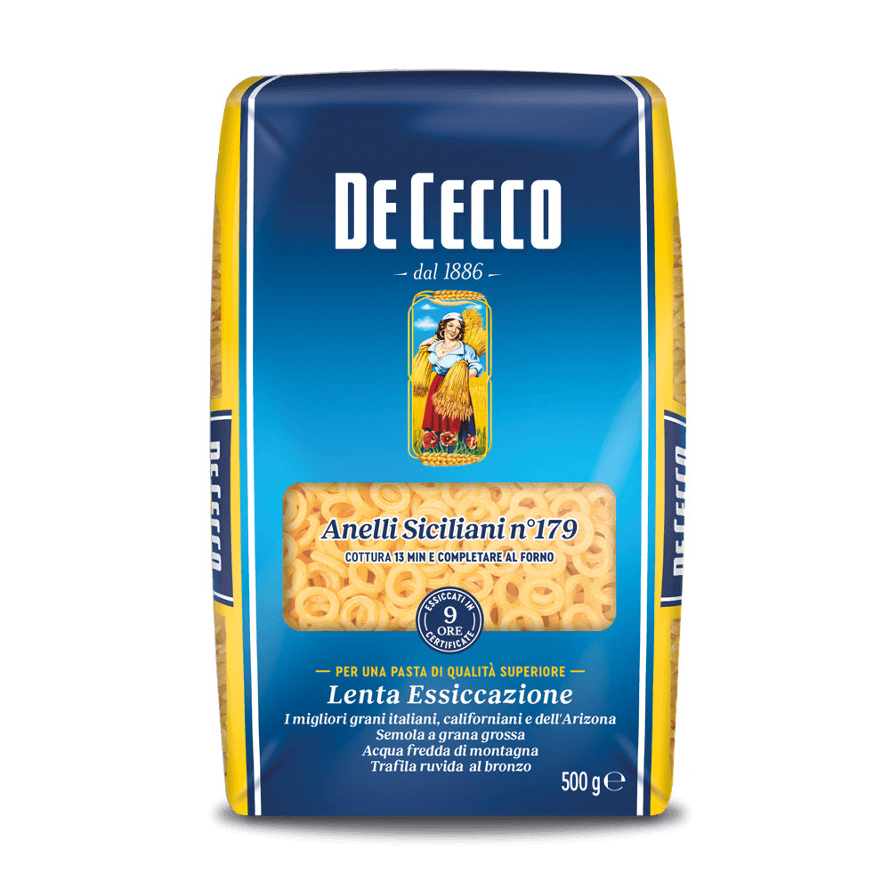 De Cecco 179 Anelli Siciliani 500g