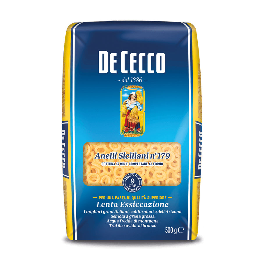 De Cecco 179 Anelli Siciliani 500g
