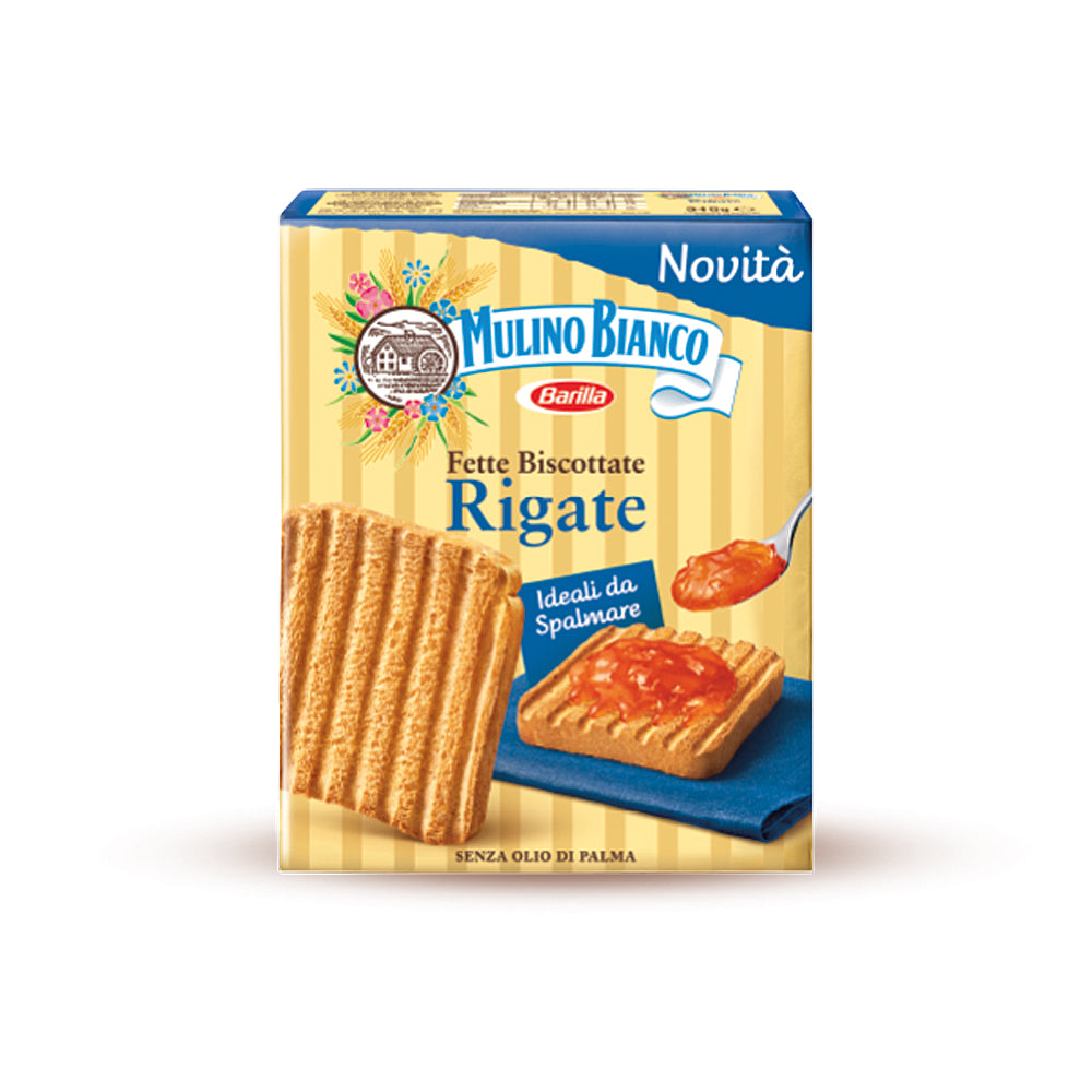 Mulino Bianco Fette Biscottate Rigate 315g