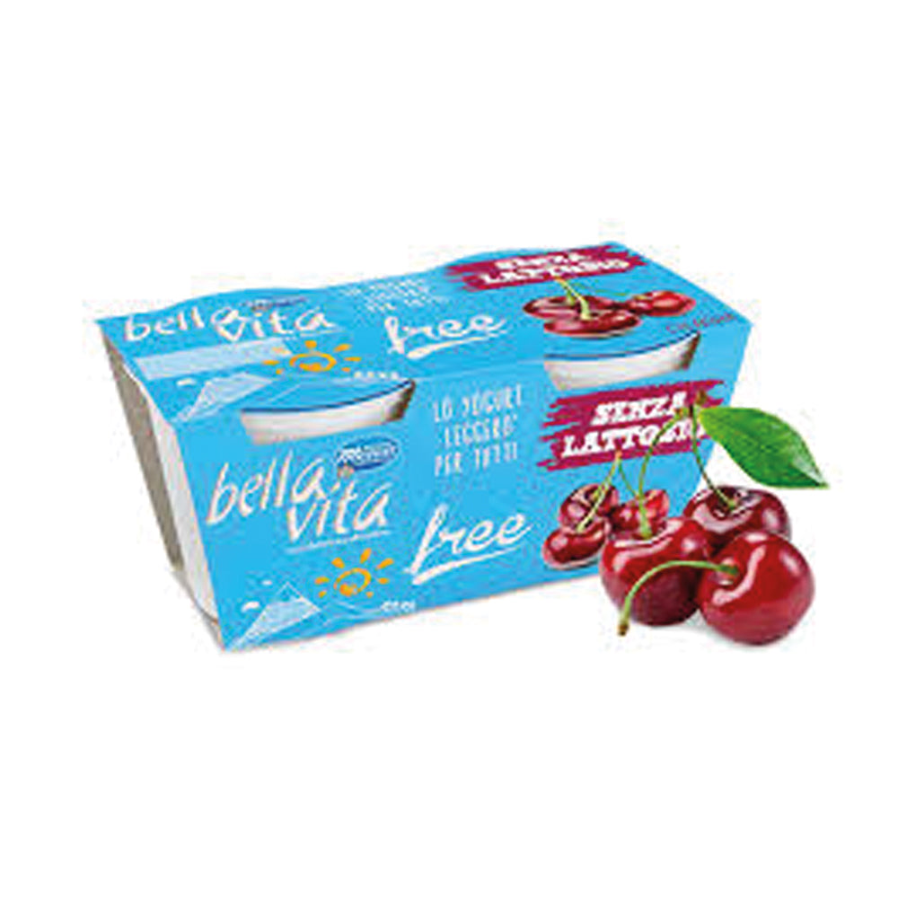 Bellavita Yogurt senza Lattosio Ciliegia 2x152g