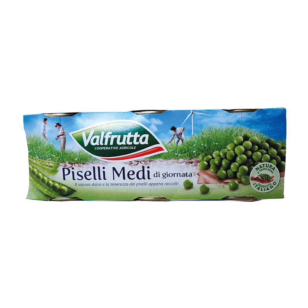 Valfrutta Piselli Medi 3x410g