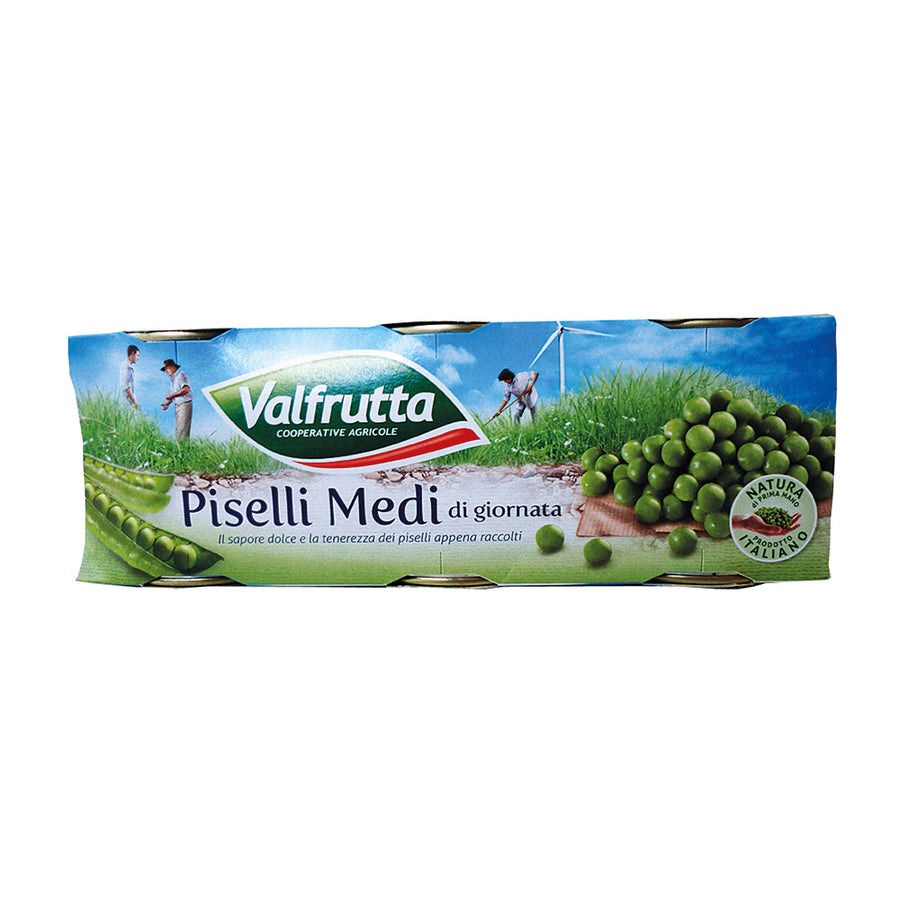 Valfrutta Piselli Medi 3x410g