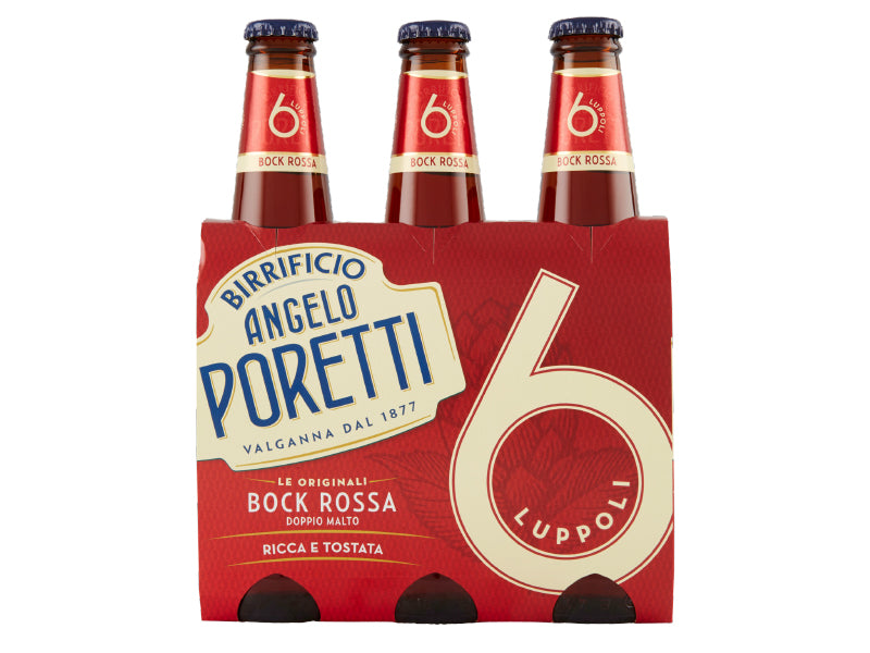 Birra Poretti 6Lup.Bock Ro.Bt33X3