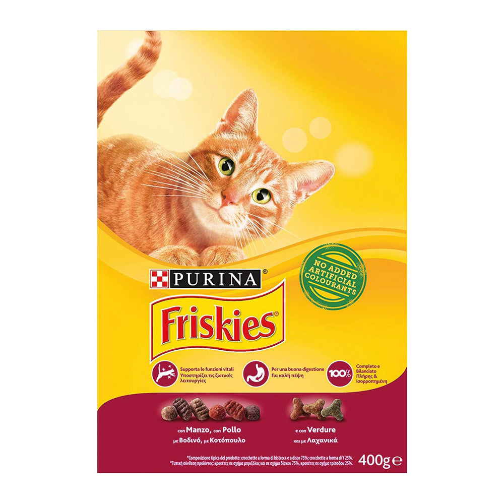 Purina Friskies crocch. salm/verd 400gr
