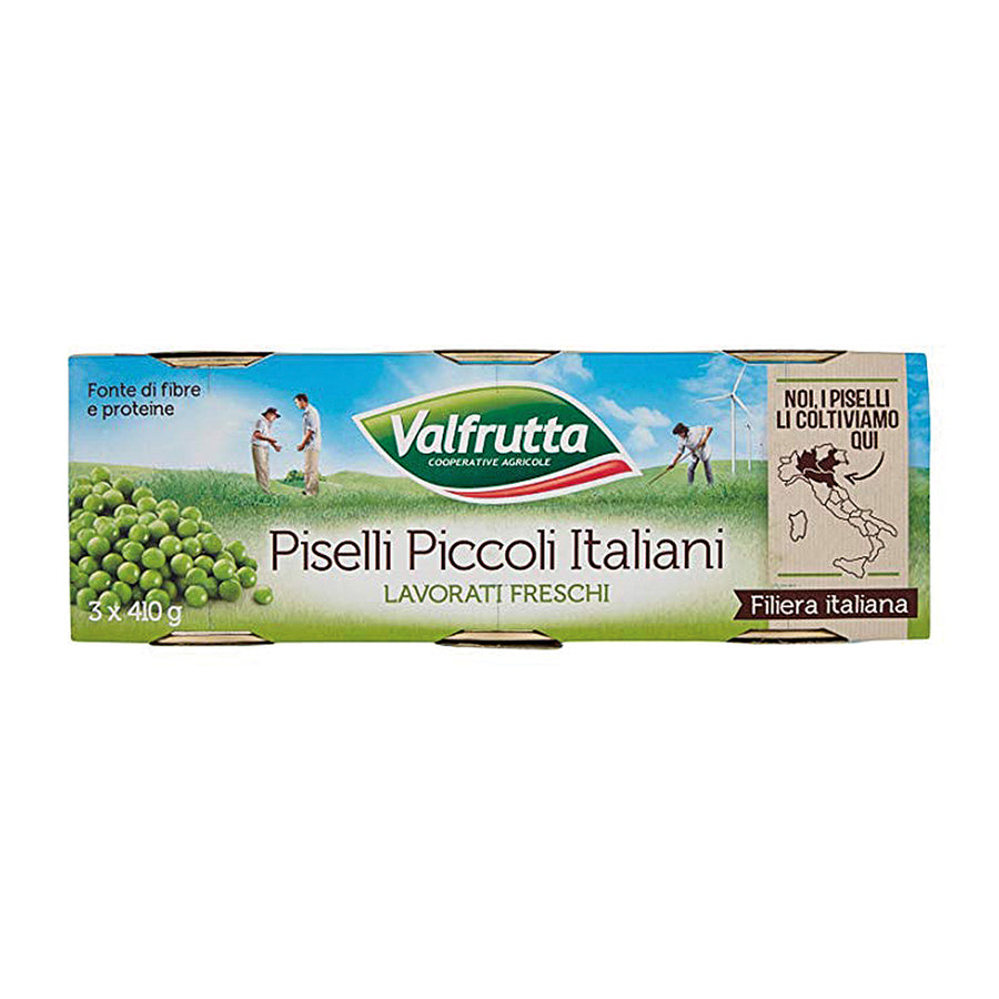 Valfrutta Piselli 3x410g