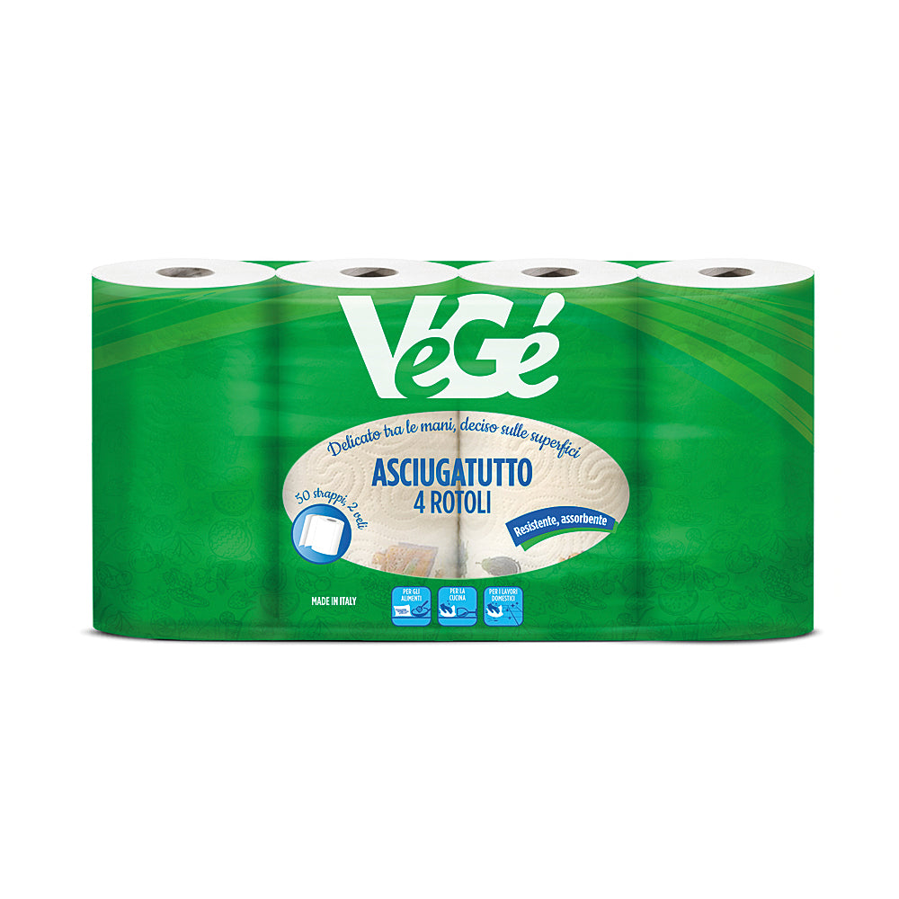VéGé Asciugatutto 2V 4 Rotoli