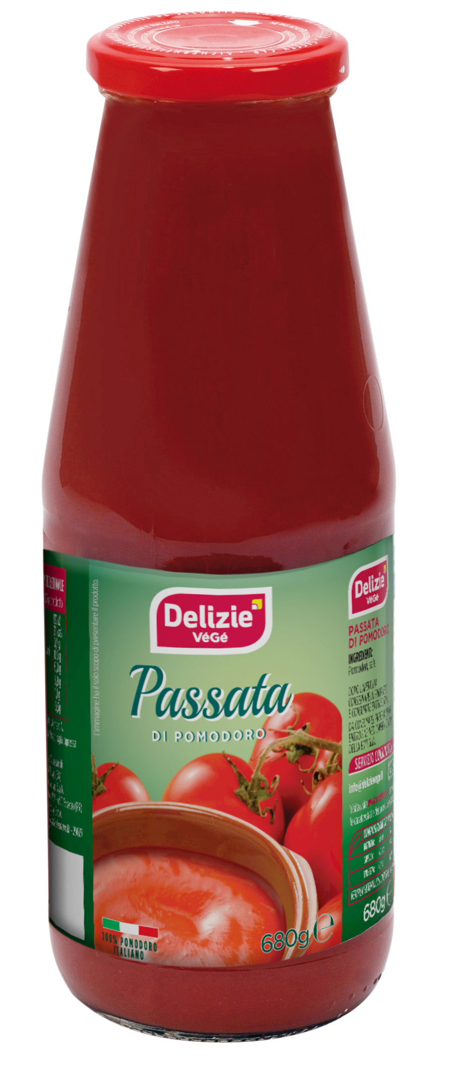 Végé polpa pomodoro btg 680gr