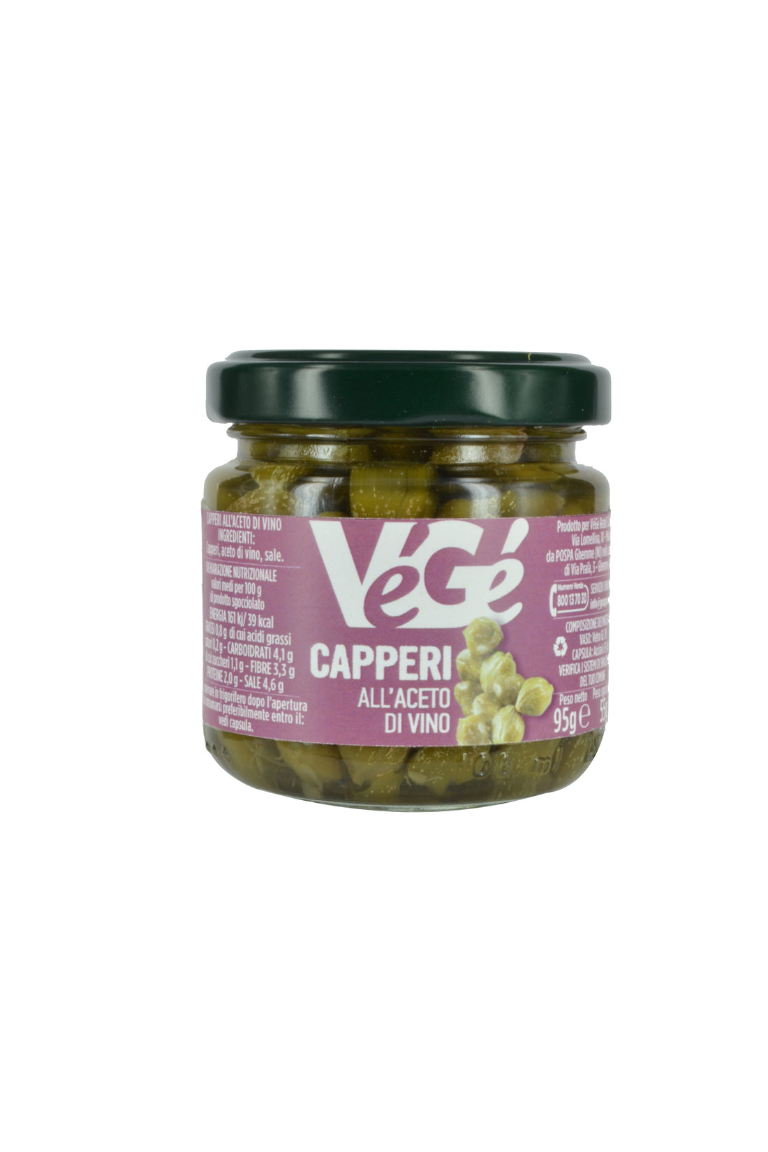 Végé capperi aceto 95gr