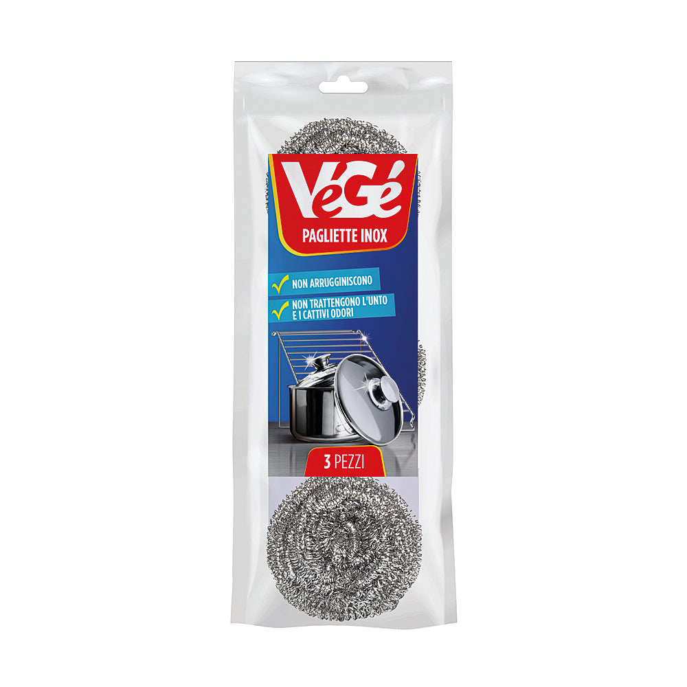 VéGé Paglietta Inox 3 pz