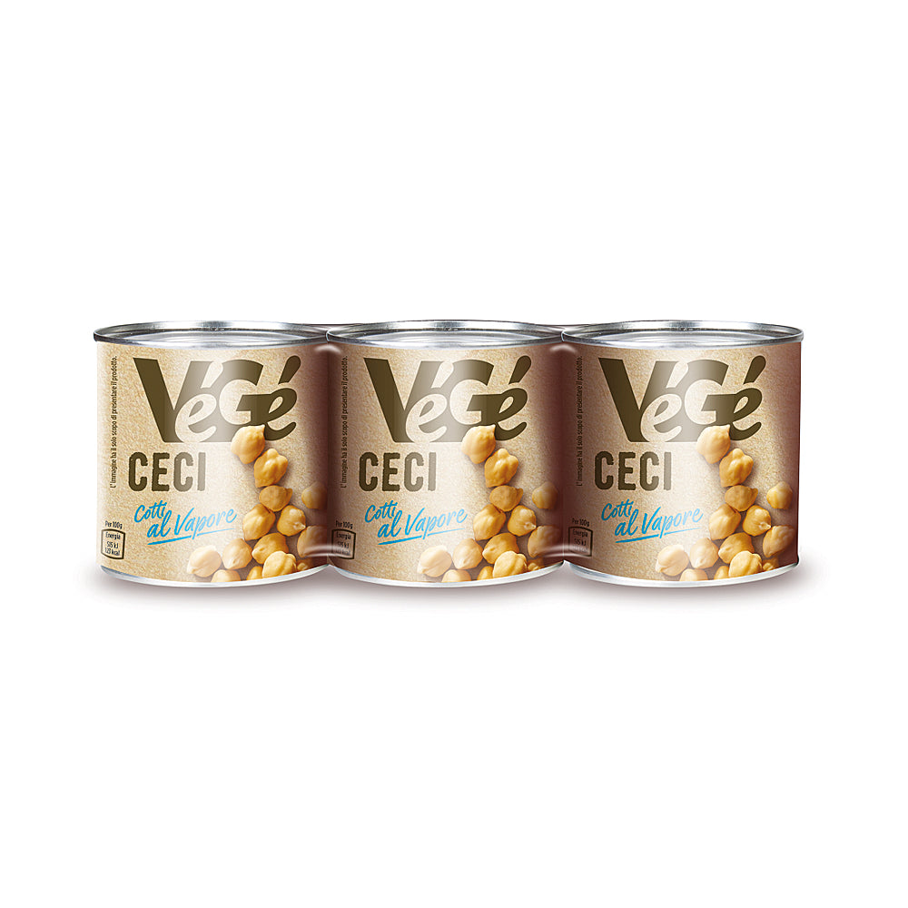 Végé Ceci cotti al vapore 3x150g