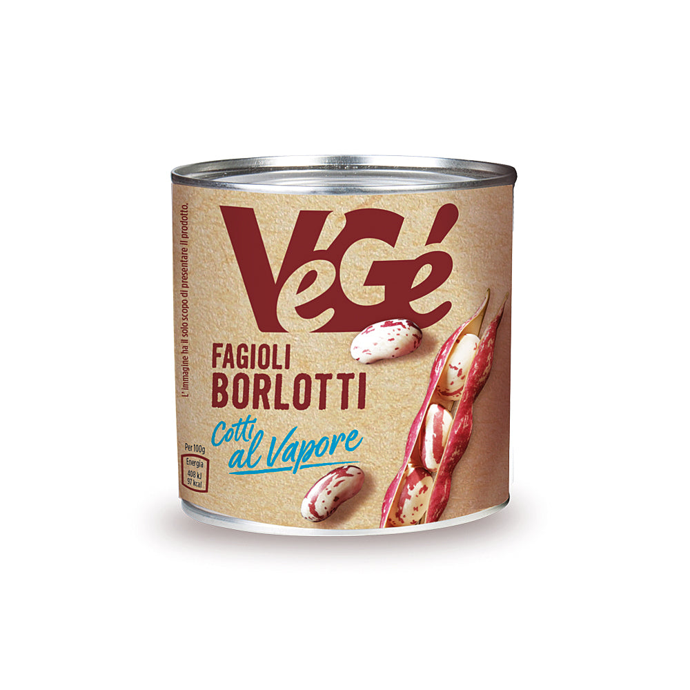 Végé Fagioli Borlotti cotti al vapore 3x150g