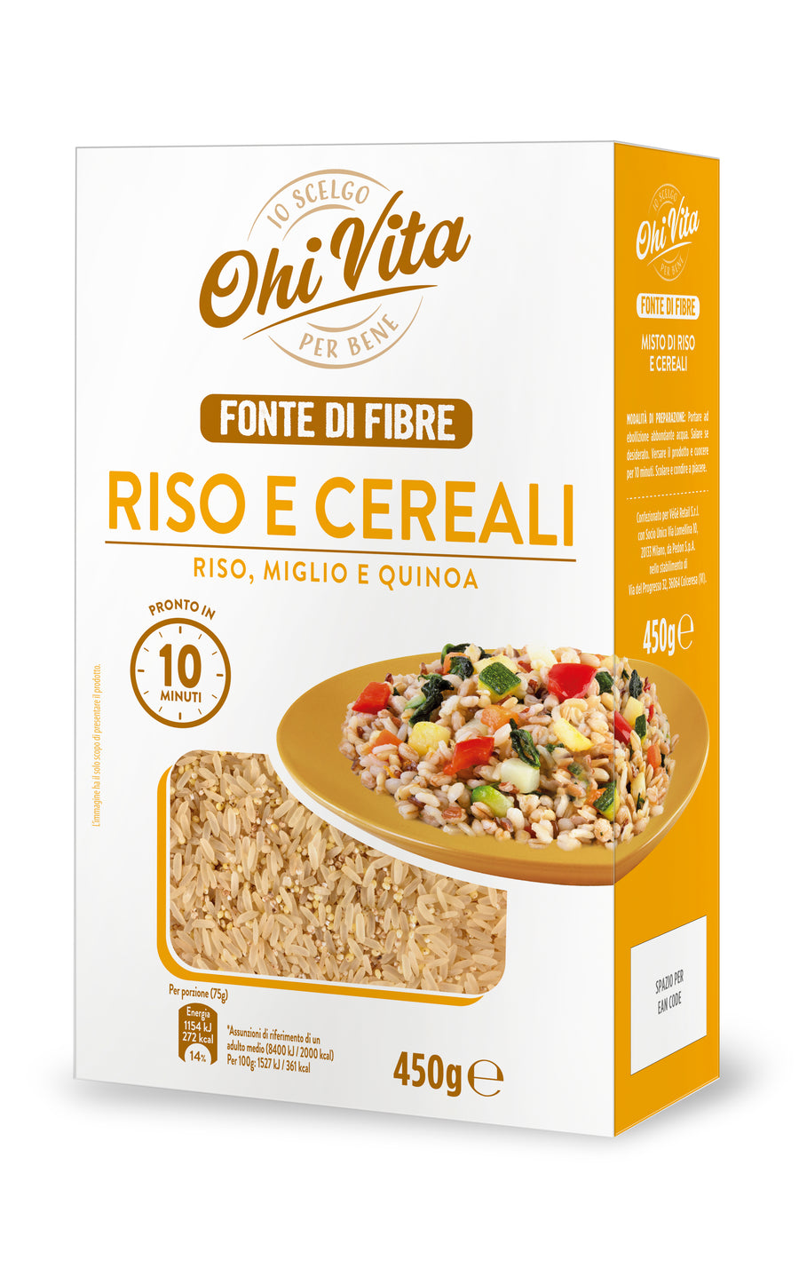 Riso E Cereali Ohi Vita 450gr Bio