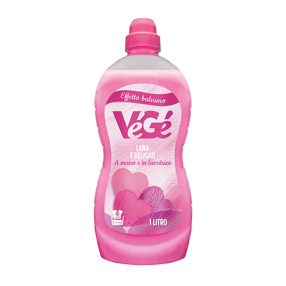 VéGé Detersivo Bucato Lana e Delicati 1l