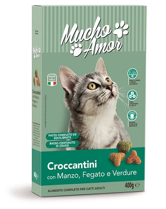 Crocc. Gatto M/Amor Man/Feg/Verd 400gr