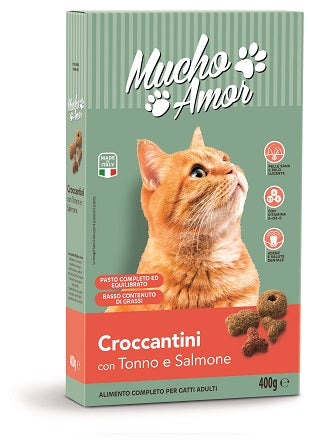 Crocc. Gatto M/Amor Ton/Sal 400gr