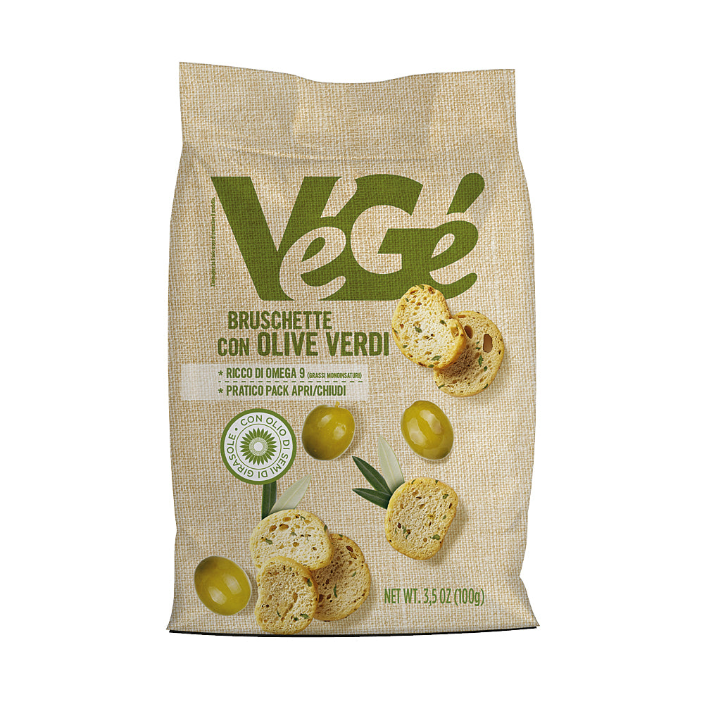 VéGé Bruschette Olive Verdi 100g