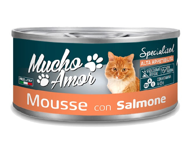Mousse Gatto M/Amor Salmone 85gr