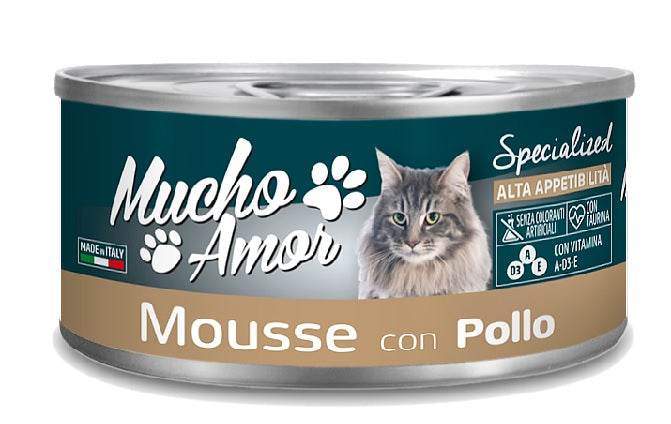 Mousse Gatto M/Amor Pollo 85gr