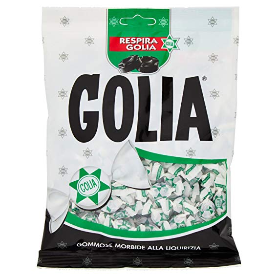Golia Liquirizia Farfallina Sac. 180gr