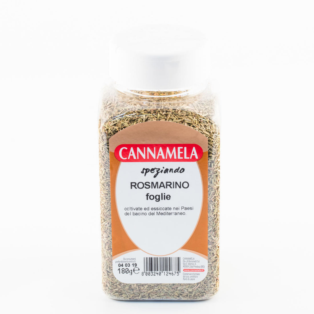 Rosmarino Foglie Cannamela Vs. 180gr