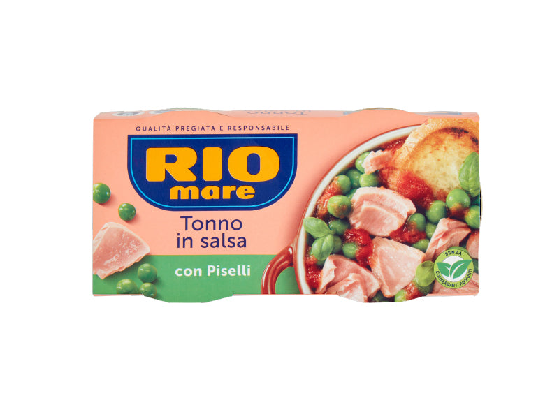 Rio mare con Gusto Piselli+tonno 2x160gr