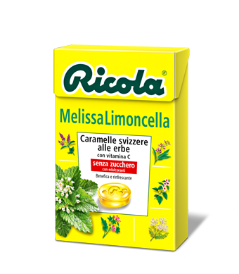 Ricola S/Zuc.50 Melissa-Lim.Ast. 50gr