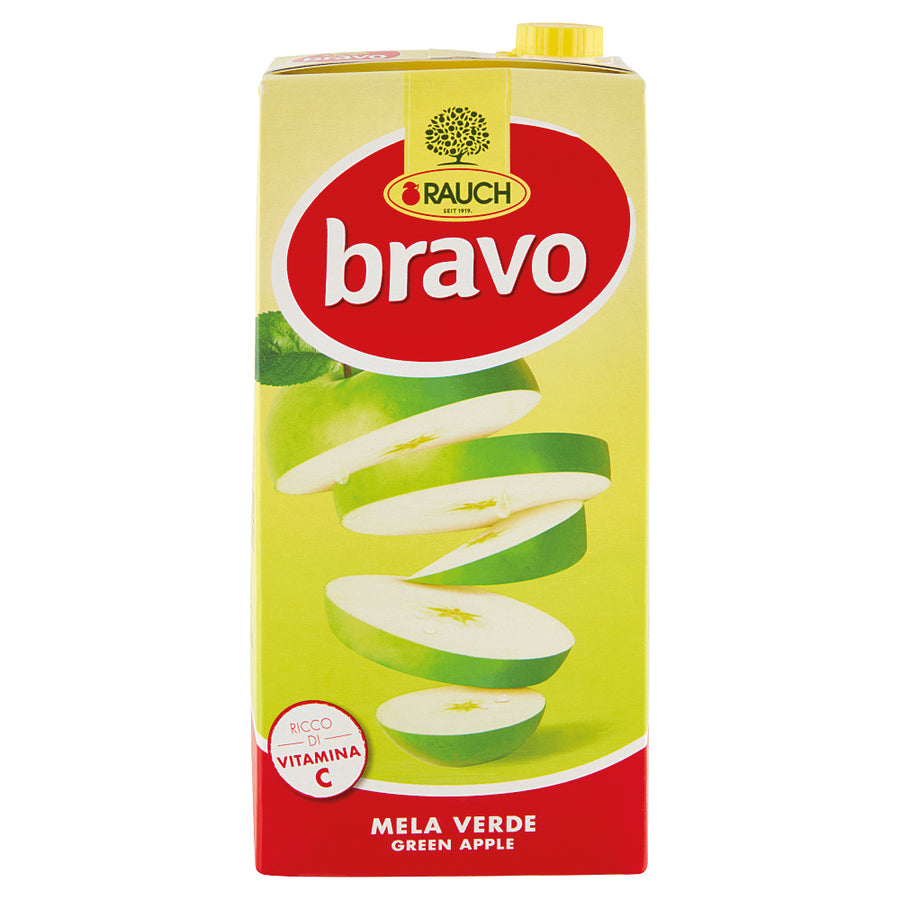 Rauch Bravo Mela Verde Brick 2l