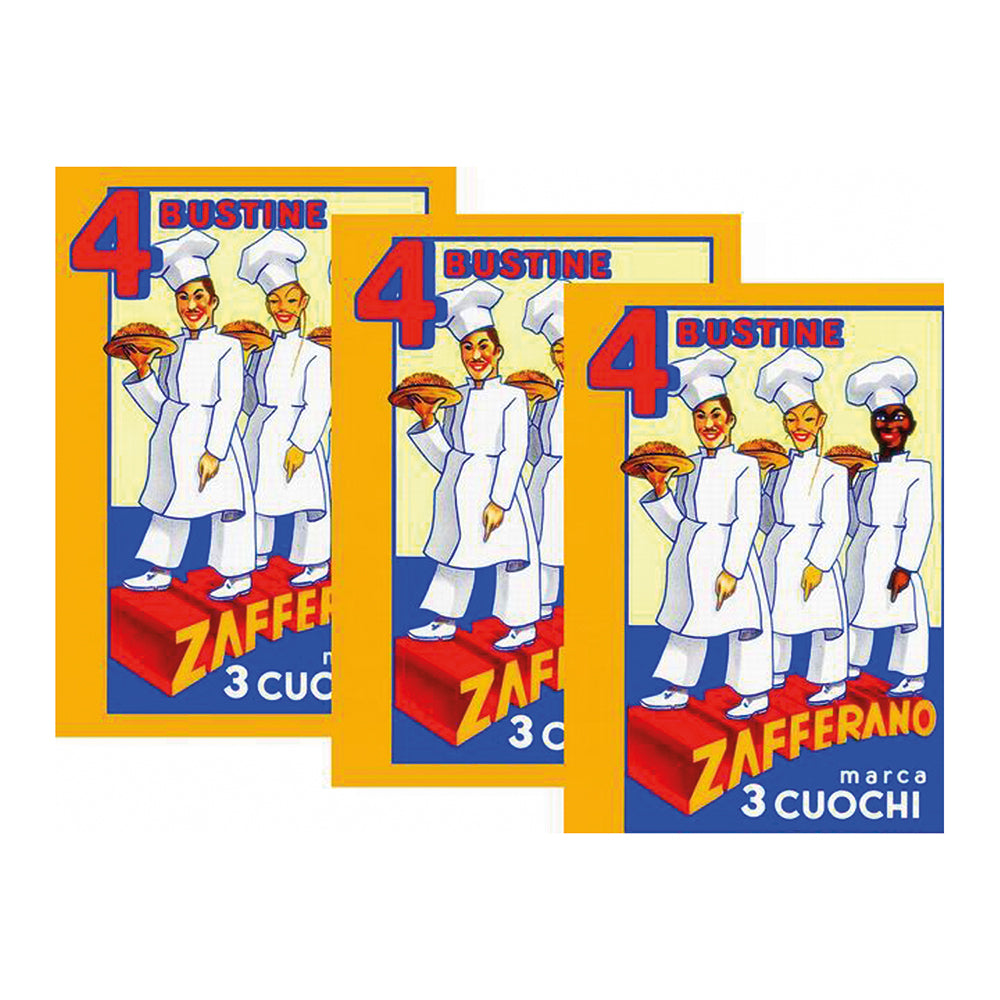 3 Cuochi Zafferano 4 Buste 6g
