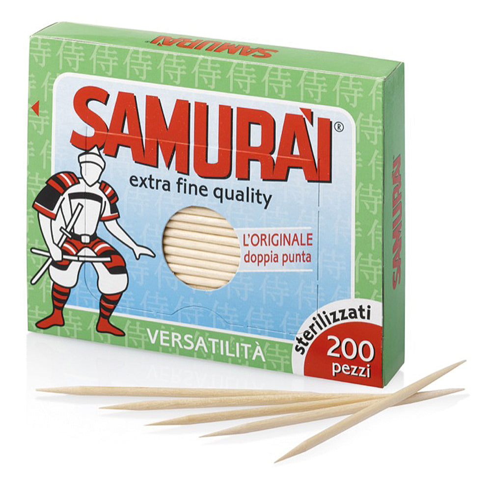 Samurai Stuzzicadenti Doppia Punta 200x