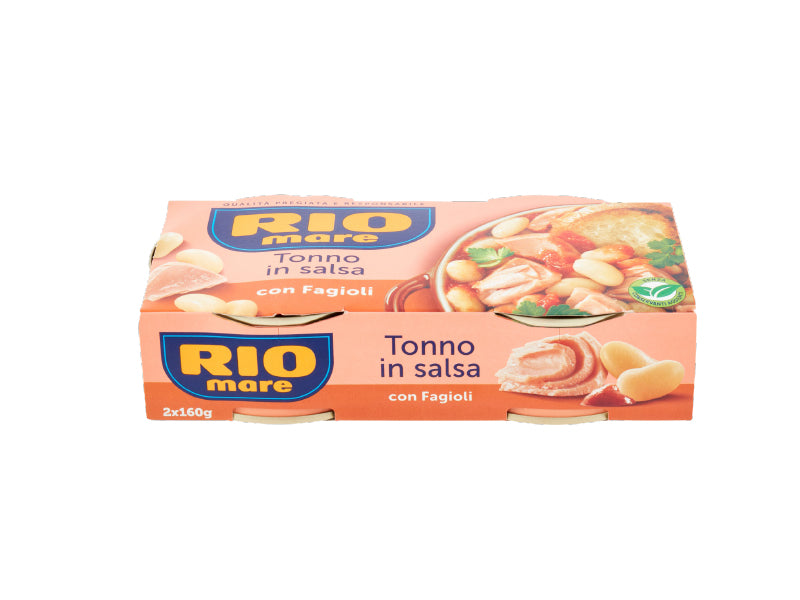 Rio mare con Gusto Fagioli+tonno 2x160gr