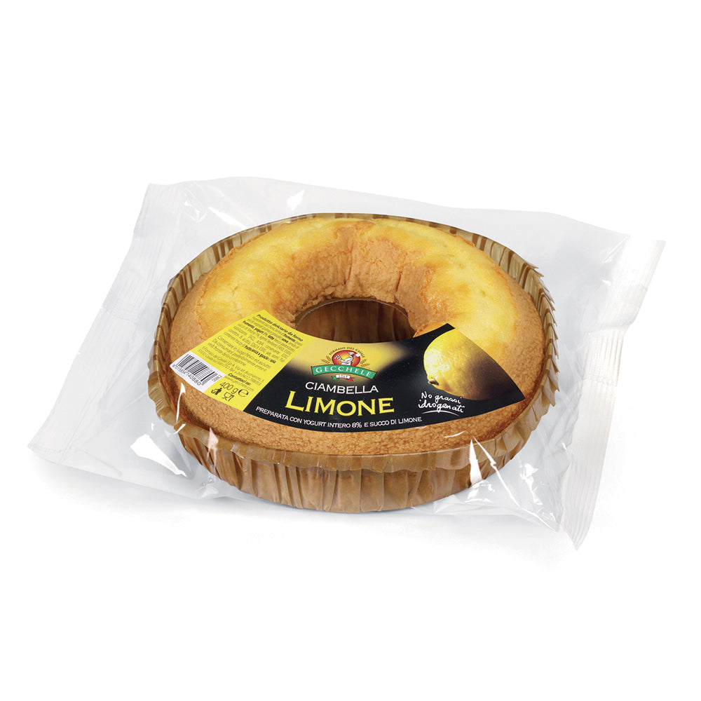 Gecchele Torta Ciambella Limone 400g