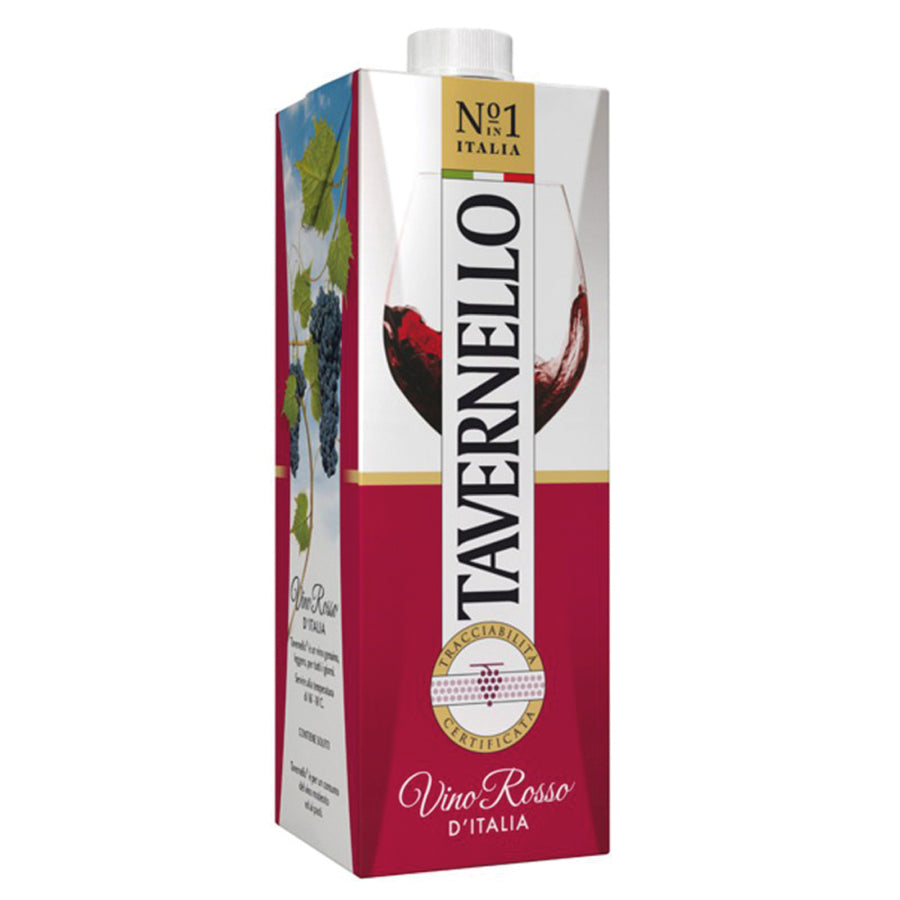 Tavernello Vino Rosso Brick 1l
