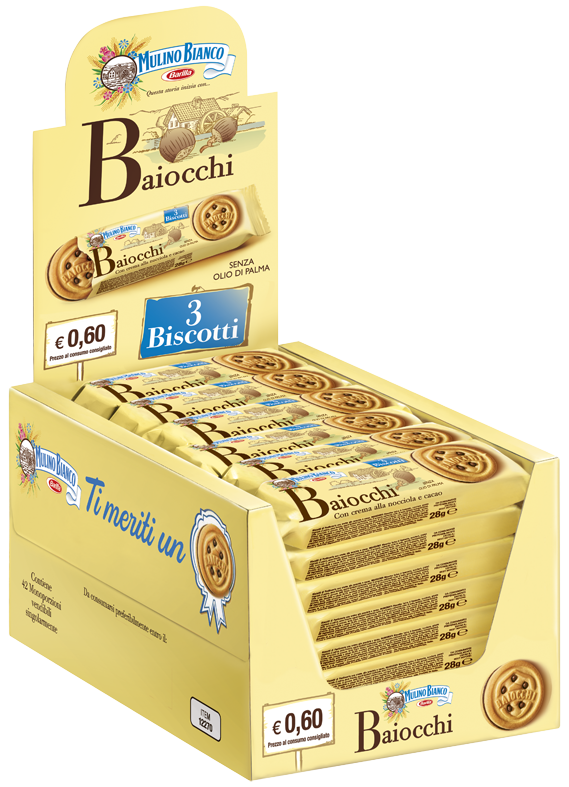 Bisc.Barilla Baiocchi Porzione 28gr
