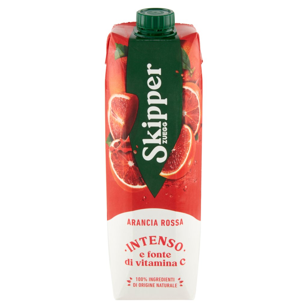 Skipper Succo S/Zucchero Arancia Roosa 1Lt