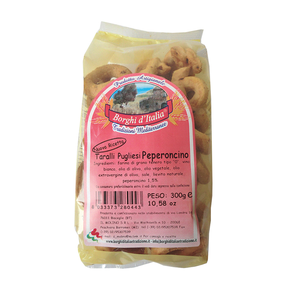 Borghi Taralli Peperoncino 300g