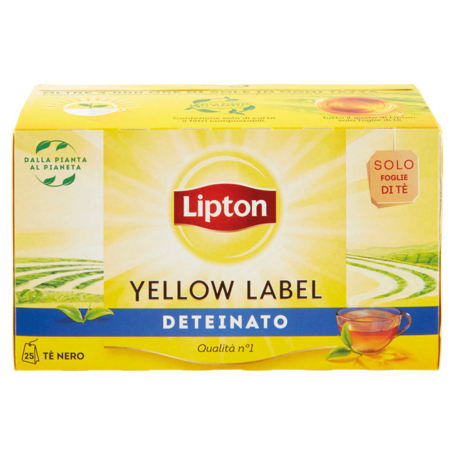 Lipton Tè Deteinato 25 Filtri 37g