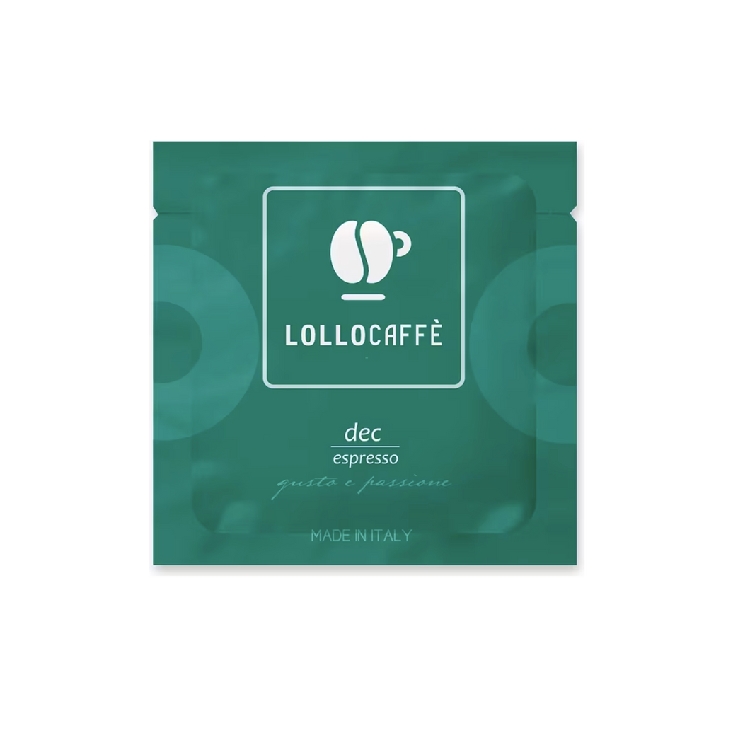 Lollo Caffè - Cialde Miscela Dek 100 - ESE